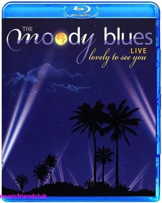 高清藍光碟 憂鬱藍調 The Moody Blues Lovely To See You Live  (藍光BD25G)