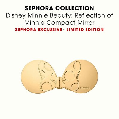 💯 現貨 限量SEPHORA 迪士尼 Reflection of Minnie Compact Mirror鏡子