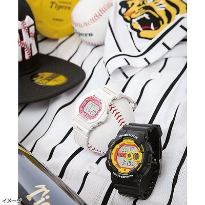 貳拾肆棒球妹妹野球風-日本帶回限定品日職棒阪神虎X BABY-G聯名電子錶