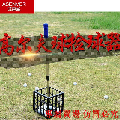 艾森威高爾夫撿球器神器大容量GOLF高爾夫球場用品收球拾球球 G