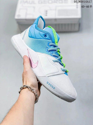 耐克Nike PG3 EYBL 保羅喬治三代精英聯賽配色男子籃球鞋休閑鞋運