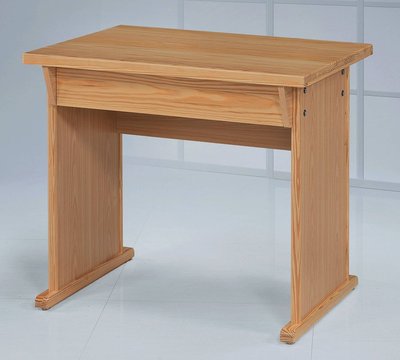 【生活家傢俱】HJS-828-7：2.8尺書桌【台中家具】系統板+松木實木 電腦桌 兒童桌 辦公桌 台灣製造