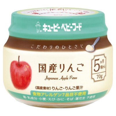瘋狂寶寶**日本Kewpie KA-1極上嚴選日本蘋果泥70g(5M+)(45212819)
