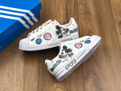 Adidas x Kasing Lung x Mickey Mouse Superstar 米奇 男女鞋 GZ8839