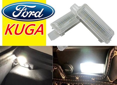 福特 FOCUS KUGA 酷卡 專用型 超亮 後行李箱燈 後車廂燈 兩入裝 直上LED燈 18PLED燈
