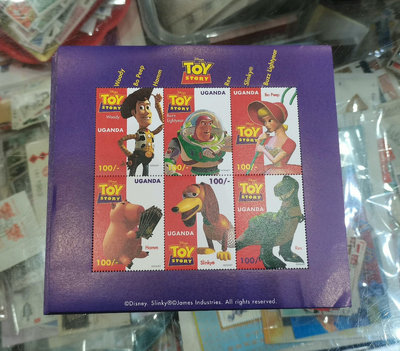 迪士尼卡通郵票--玩具總動員50版22232