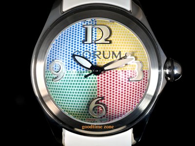 [好時計]Corum 崑崙 QU02 泡泡錶 四色面盤 限量88支 BUBBLE系列 47mm WS696