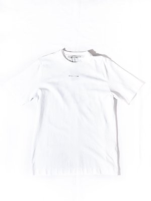 1017 Alxy 9SM S/S Tee W/ A’’ SPHERE.（White) . 短袖 白色