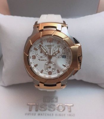 TISSOT天梭腕錶T0482172701700 T-RACE 石英 女 三眼計時腕錶