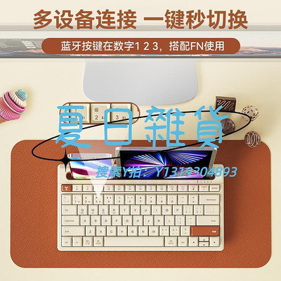 滑鼠鍵盤鼠標套裝帶卡槽外接適用蘋果ipad華為平板筆記本電腦