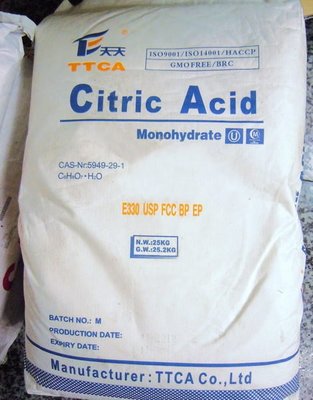 【利泰】檸檬酸 25kg/袋 TTCA 居家清潔