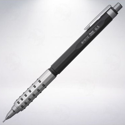 日本 Pentel Orenz AT 0.5mm 雙握型自動出芯自動鉛筆: 灰色
