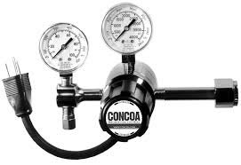 美國 CONCOA 原裝進口 308 加熱式減壓閥 (非常適合CO2、N2O)