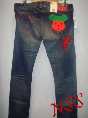 「NSS』CLOT LEVI'S LEVIS BE@RBRICK MEDICOM TOY 草莓褲 580 w27
