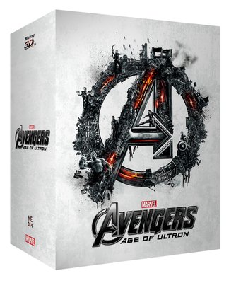 毛毛小舖--藍光BD 復仇者聯盟2 奧創紀元 3D+2D 三合一限量鐵盒版(中文字幕) The Avengers