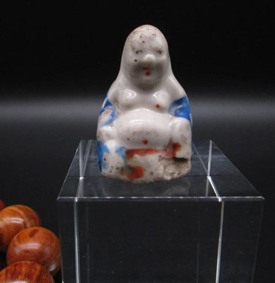 清代彌勒佛  佛像神像擺件 民俗老物件 古玩古董民俗老貨真品5462