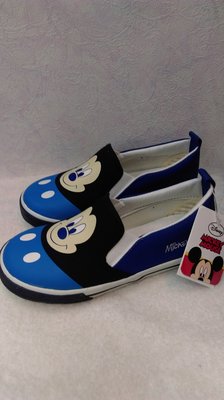 愛鞋子 迪士尼Mickey mouse米奇米妮童鞋 室內鞋 方便鞋 在台灣製
