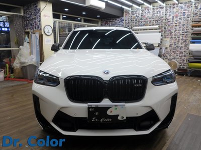 Dr. Color 玩色專業汽車包膜 BMW X3 M 全車包膜細紋自體修復透明犀牛皮 (SunTek)