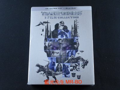 [藍光先生UHD] 變形金剛 1-5 UHD+BD 十碟套裝版 Transformers