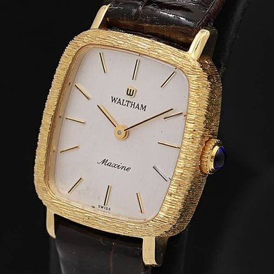 Waltham vintage 手上鏈小金錶降價出清絕版美物