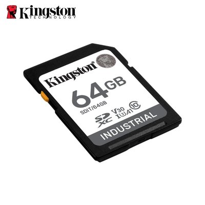 金士頓 64GB INDUSTRIAL SDHC U3 V30 工業用 高耐用 記憶卡 (KT-SDIT-64G)