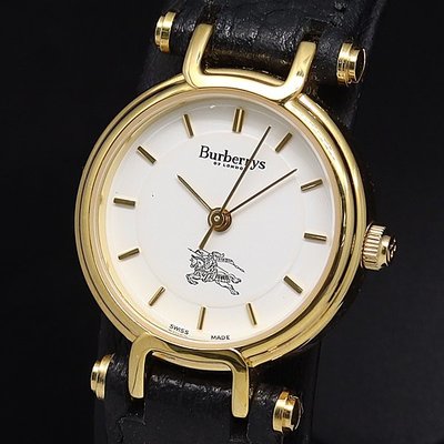 【精品廉售/手錶】Burberry巴寶莉戰馬 石英男女腕錶*#3200*美品*瑞士精品*Swiss Made