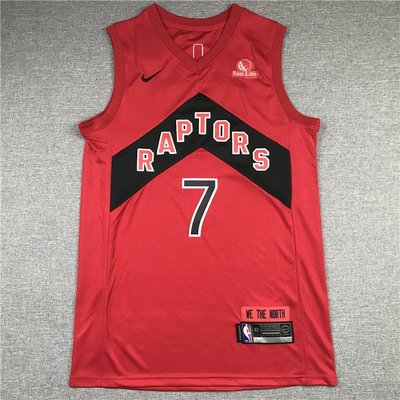 凱爾·洛瑞(Kyle Lowry) NBA多倫多暴龍隊 熱壓 2021新款城市版 球衣 7號