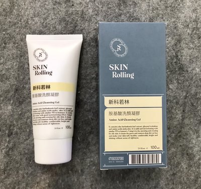 夏日小舖【醫美商品】Skin Rolling 新科若林 胺基酸洗顏凝膠100ml 保證全新公司貨