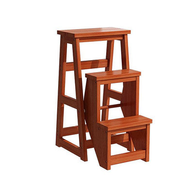 BTV4家用實木梯子凳兩用凳子多功能樓梯椅子折疊登高凳簡易二步踏