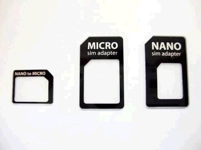 威宏資訊手機周邊 iPhone 6 5 5S 4 4S 還原卡 延伸卡 轉接卡 Nano Micro SIM 小卡轉大卡