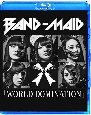 高清藍光碟  BAND-MAID World Domination 2018 演唱會 (藍光BD)