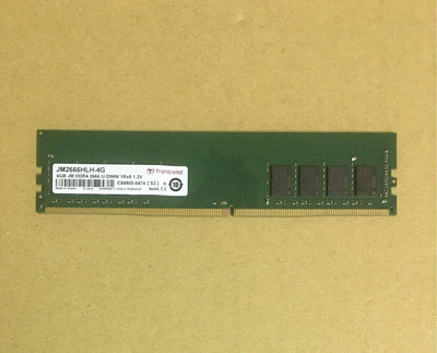 創見 DDR4 2666 4G 記憶體 單面 JM2666HLH-4G