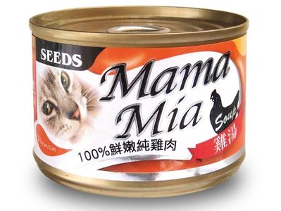 MamaMia機能愛貓雞湯餐罐 170g