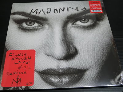 MADONNA 瑪丹娜 Finally Enough Love (2LP) 娜就愛混音精選 (2LP) 紅色彩膠