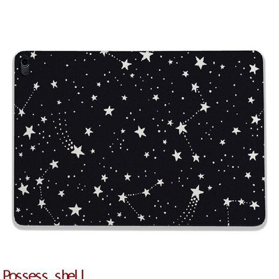 Black Stars iPad case iPad 10.2 in 7th / 8th with pencil hol-極巧