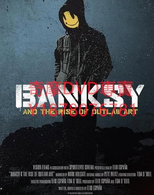 DVD 2020年 藝術恐怖分子班克斯/Banksy and the Rise of Outlaw Art 紀錄片