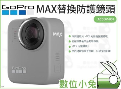 數位小兔【GOPRO MAX替換防護鏡頭】Max防護鏡片 保護蓋 防塵 MAX鏡頭蓋 ACCOV-001