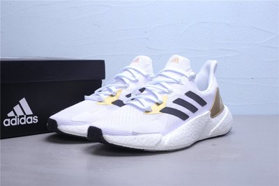 Adidas X9000L4 Boost 黑白金 透氣 休閒運動慢跑鞋 男女鞋 FY2347