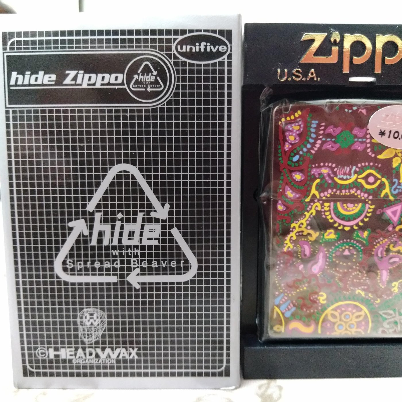 初版2002~2003年x japan hide zippo稀有絕版品難入手皆未使用品加08複