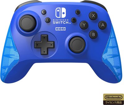 全新現貨SWITCH NS周邊 HORI PRO控制器 無線手把 藍色款 NSW-174【歡樂屋】