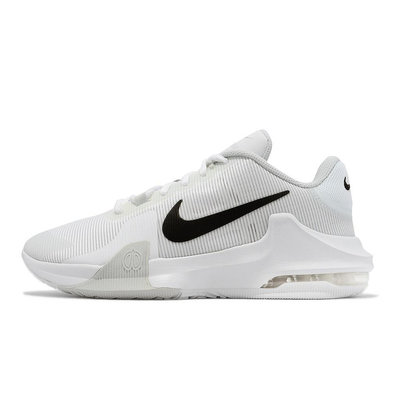 Nike 籃球鞋 Air Max Impact 4 白 黑 氣墊 基本款 男鞋 【ACS】 DM1124-100
