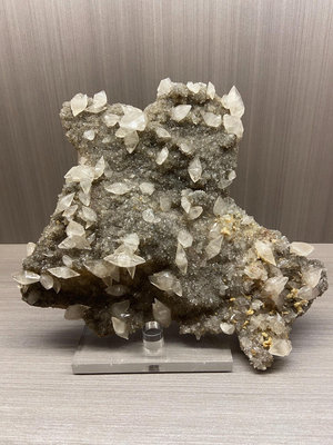 方解石 透明雙錐 天然礦物晶體 礦石標本收藏觀賞石原石擺件教