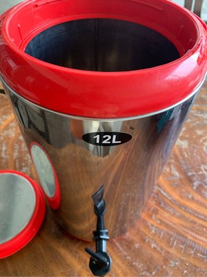 12公升 茶桶 紅.綠.奶茶.茶類.冷/熱飲皆適用.材質不鏽鋼.保溫桶.保冷桶.飲料桶 台制