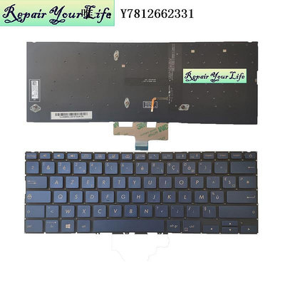 電腦零件適用 Asus/華碩Zenbook UX433 UX433F UX433FN 靈耀Deluxe13 鍵盤筆電配件