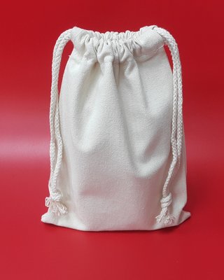 【五旬藝博士】空白 束口袋 中 簡易素雅 胚布袋 環保袋 蝶古巴特 彩繪胚布袋