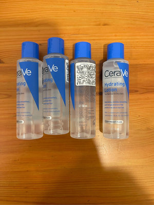 降價 全新 現貨 CeraVe適樂膚全效極潤修護精華水 50ml(85元） 旅行組 隨身瓶 溫和洗泡沫潔膚乳50ml