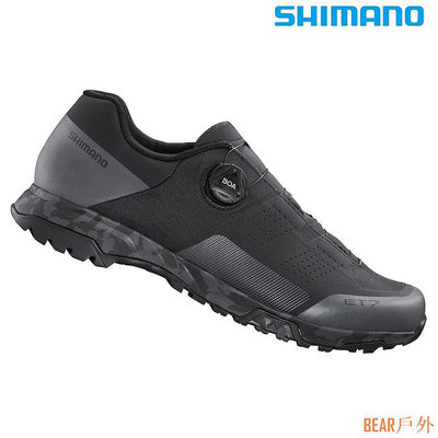 BEAR戶外聯盟SHIMANO SH-ET700 自行車硬底鞋 / 黑 (一般款) E-BIKE 電動車車鞋 旅行車鞋 自行車鞋