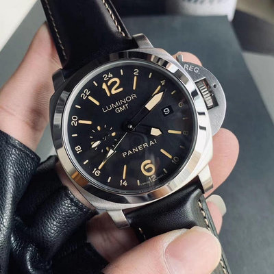 PN 男士全自動機械手錶 瑞士軍用手錶PAM441 夜光錶大表盤