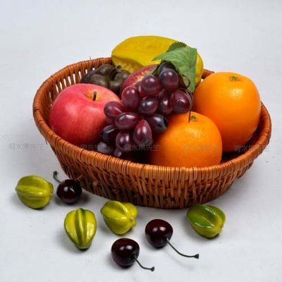 [MOLD-D246]仿真水果套裝 假水果蔬菜櫥櫃裝飾 樣版擺設 仿真水果套裝