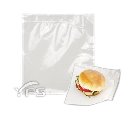 OPP撕口漢堡袋(小)150*165mm (麵包/貝果/泡芙/熱狗堡/潛艇堡/早餐店)